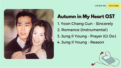 Lời dịch Romance (Autumn In My Heart OST) .